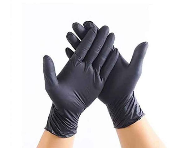 GUANTES DE NITRILO 578 S/PLOVO L NEGRO